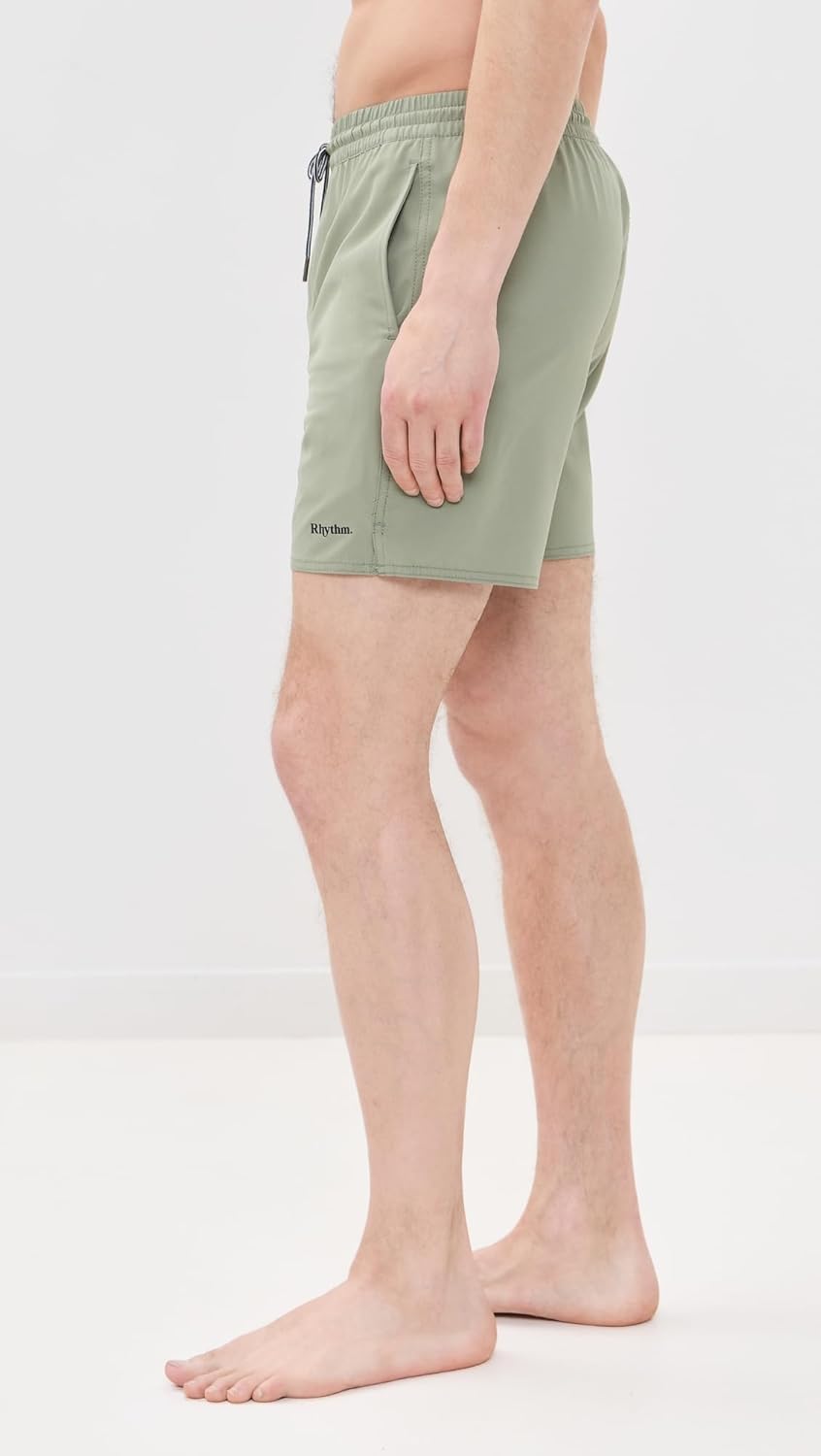 RHYTHM Men's Classic Beach Shorts 6" - Image 4