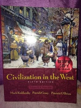 Hardcover Civilization in the West [Large Print] Book