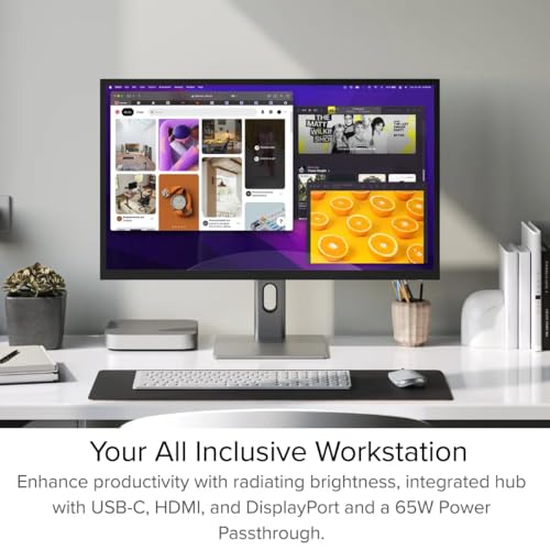 Image of ALOGIC Clarity Max 32 inch 4K UHD Monitor with USB-C Power Delivery, IPS Display, Dual HDMI & USB Hub - Professional Productivity Monitor Compatible with Mac & Windows | 2x HDMI 2.1 and Displayport 1.4, 2x USB-a Hub, Ips 3840x2160 60hz, 99.9% Srgb, Vesa 100x100, 2-Year Warranty