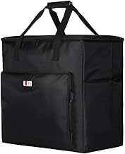 BUBM Sac de Transport pour Ordinateur de Bureau PC, Sac de Rangement de Voyage Sacoches pour Le Transport de l'ordinateur hôte, Moniteur, Clavier et Souris (54 * 44 * 52cm)
