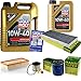 Produktbild Filter Set Inspektionspaket 6 Liter Liqui Moly Motoröl Leichtlauf 10W-40 MANN-FILTER Innenraumfilter Kraftstofffilter Luftfilter Ölfilter