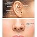 6MM Cartilage Hoop Earrings Men Black Gold Silver Rose Gold Huggie Earrings 20G Sleeper Small Surgical Stainless Steel for Women Men