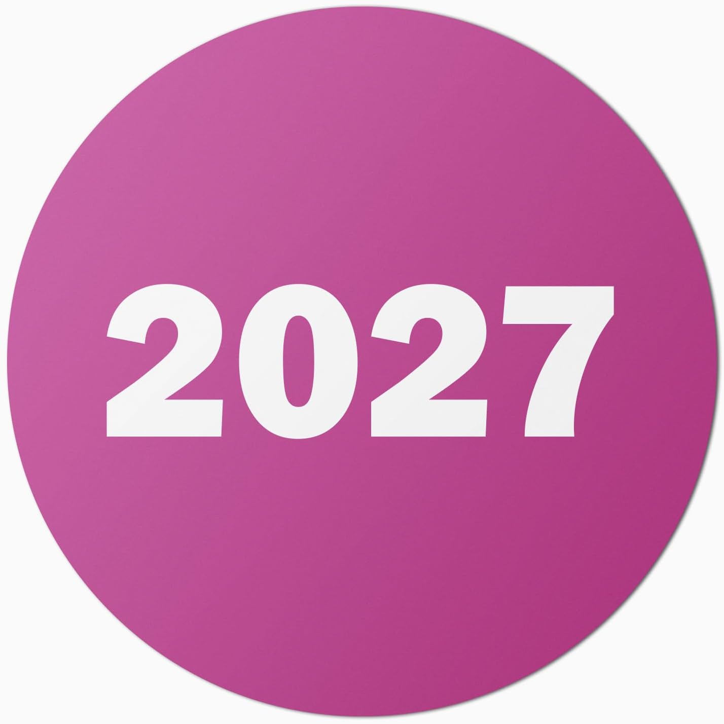 0.75 Inch/Round - 2023 Year Labels (Bright Red / 1200 Labels) Color Coded 2023 Year Stickers for Bookkeeping, File Folders Organization, Inventory or Medications