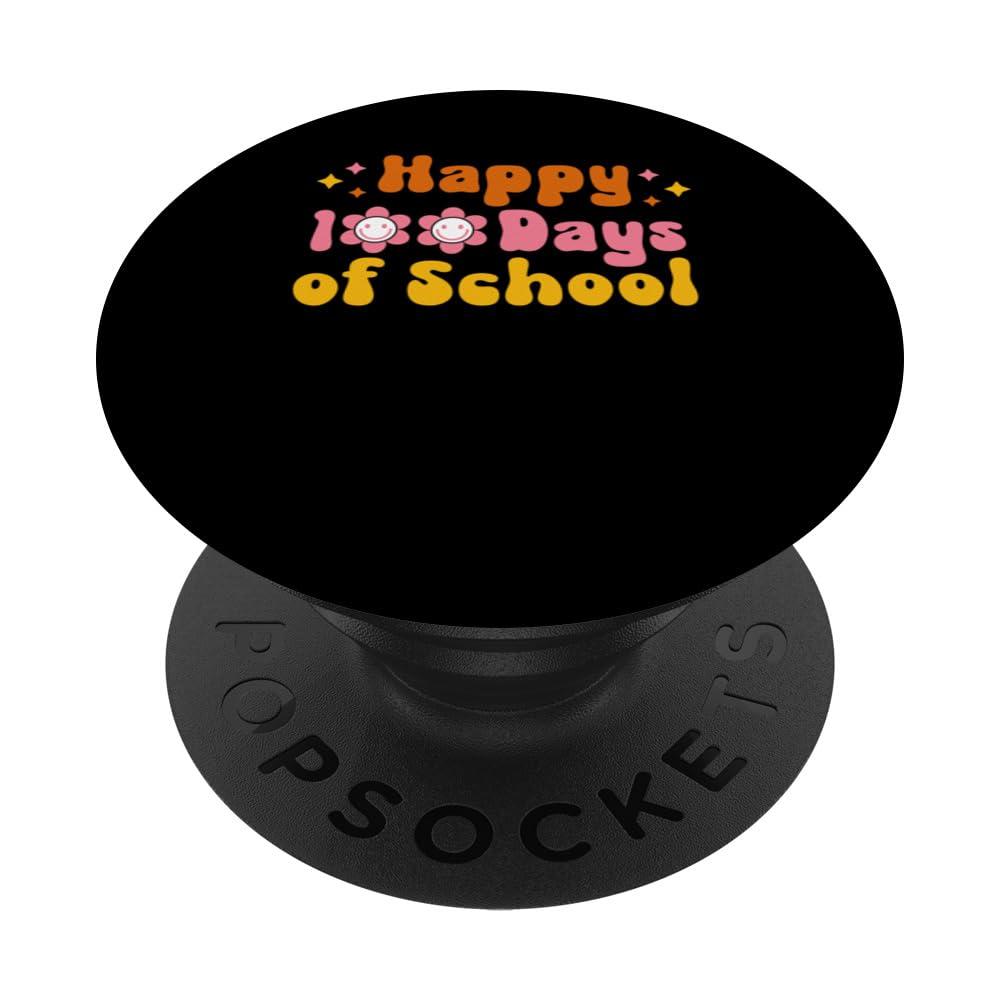 Happy 100 Days of School Teacher Journey with Back to School PopSockets Swappable PopGrip