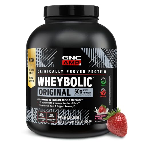 GNC AMP New Wheybolic 56.6 oz