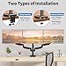 ErgoFocus Triple Monitor Desk Mount for Computer Screens up to 32