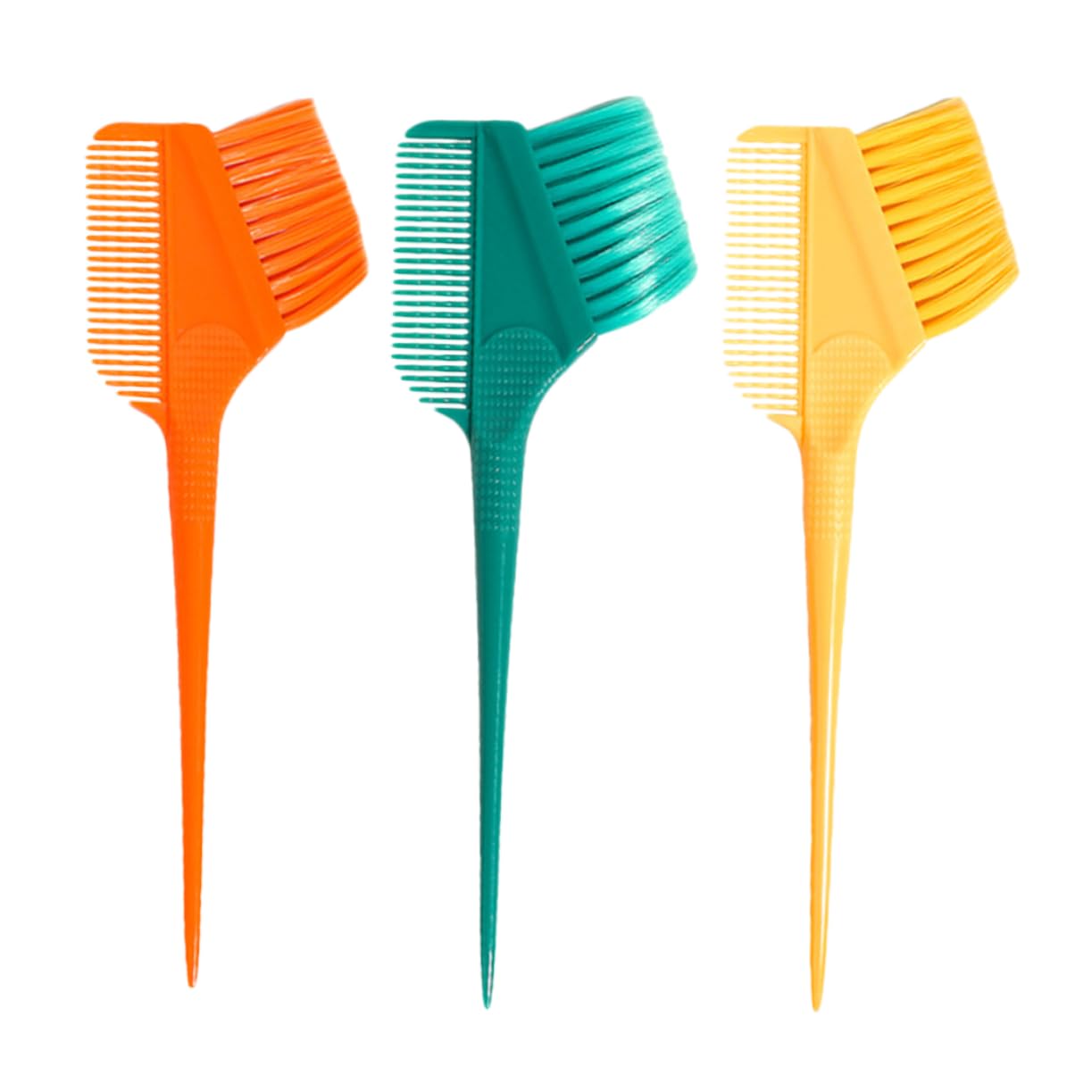 Beatifufu Hair Dye Applicator Brush 3pcs Long Tail Hair Coloring Comb for Salon Home Use