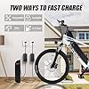 VARUN Electric Bike - Electric Bike for Adults Peak 500W Motor with Removable Battery - Up to 35Miles 20MPH 24'' Ebike with Front Fork Suspension and Adjustable Seat #5