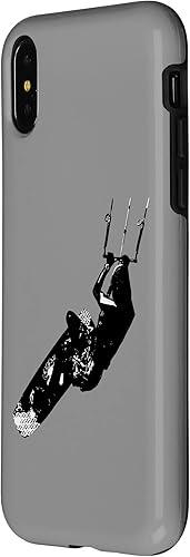 Miniatura 5 de iPhone 14 Kitesurf Action Artistic Kitesurfer Silhouette Case
