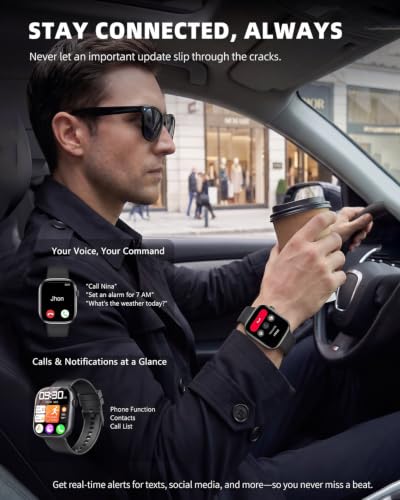 KIPTUMTEK T7 Smartwatch – 1.83" HD, Bluetooth Calling, 10-Day Battery — view 5