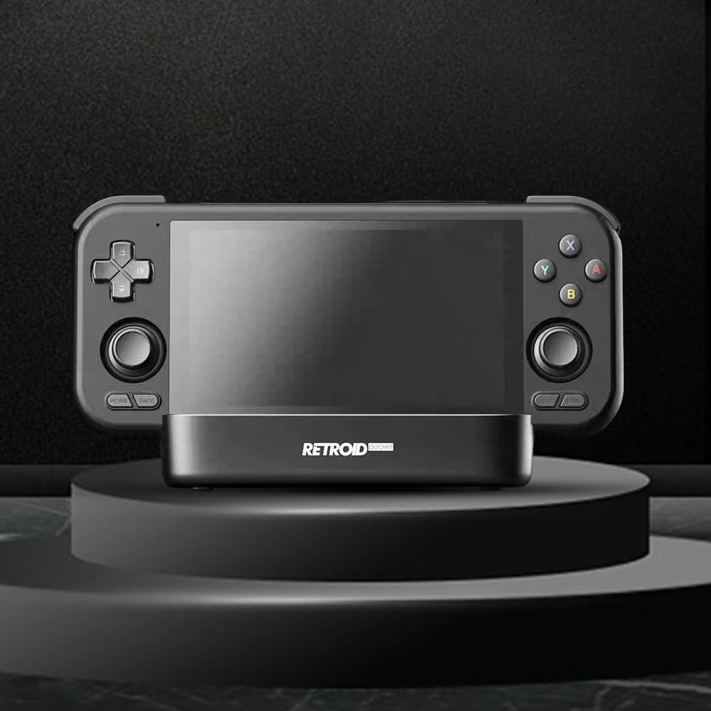 Dock di ricarica 7 in 1 per Retroids Pocket 5, stazione di ricarica PD compatibile HDMI Sostituzione 3* USB3.0 2* USB2.0 Mini Game Console Accessori