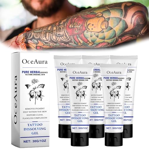 Tattoo Removal Cream, Fast & Effective, Painless, Scar-Free, 5pcs