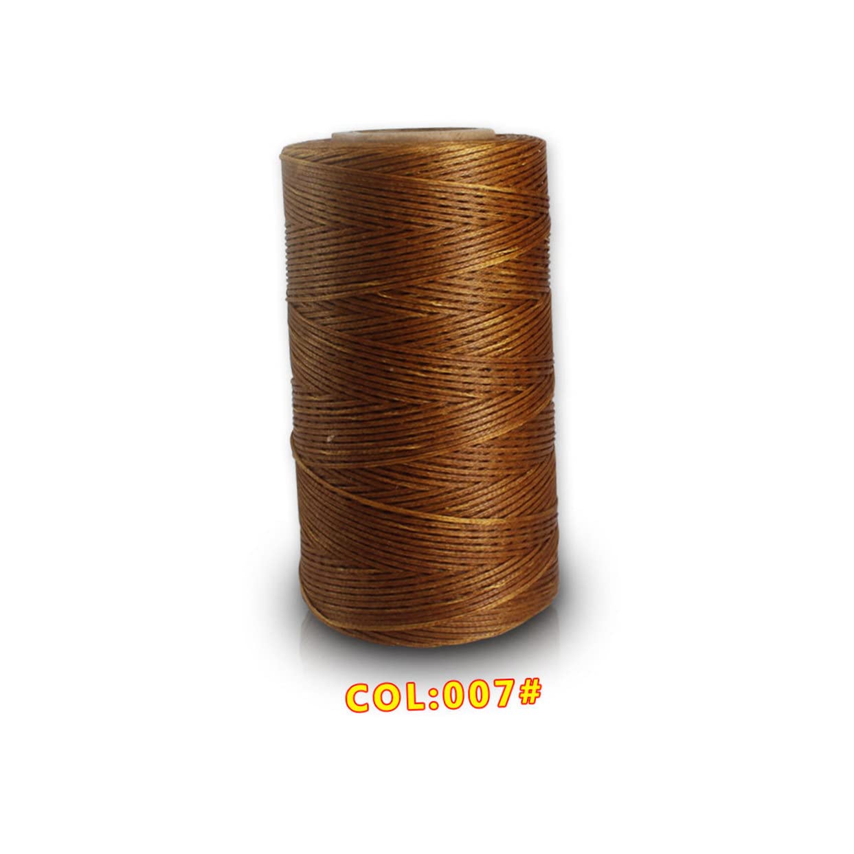 Ciieeo Hilo Encerado para Coser Cuero 0,8mm 3piezas de Poliéster para Pulseras y Artículos de Cuero, Adecuado para Encuadernación y Costura Artesanal Color Aleatorio