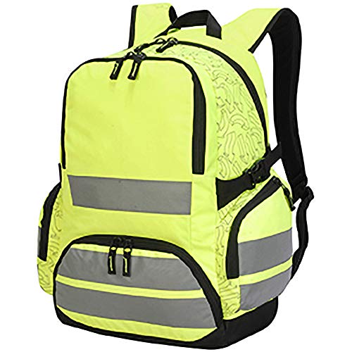 Shugon London - Mochila de alta visibilidad Pro Hi Vis (Talla Única/Amarillo fluorescente)