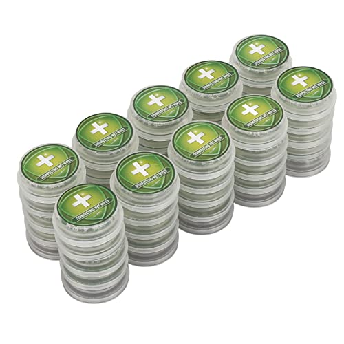 Toallitas de Limpieza de Manos, Tipo de Prensa sin Pelusa de Toallitas Húmedas Portátiles 50 Piezas Disponible para el Hogar