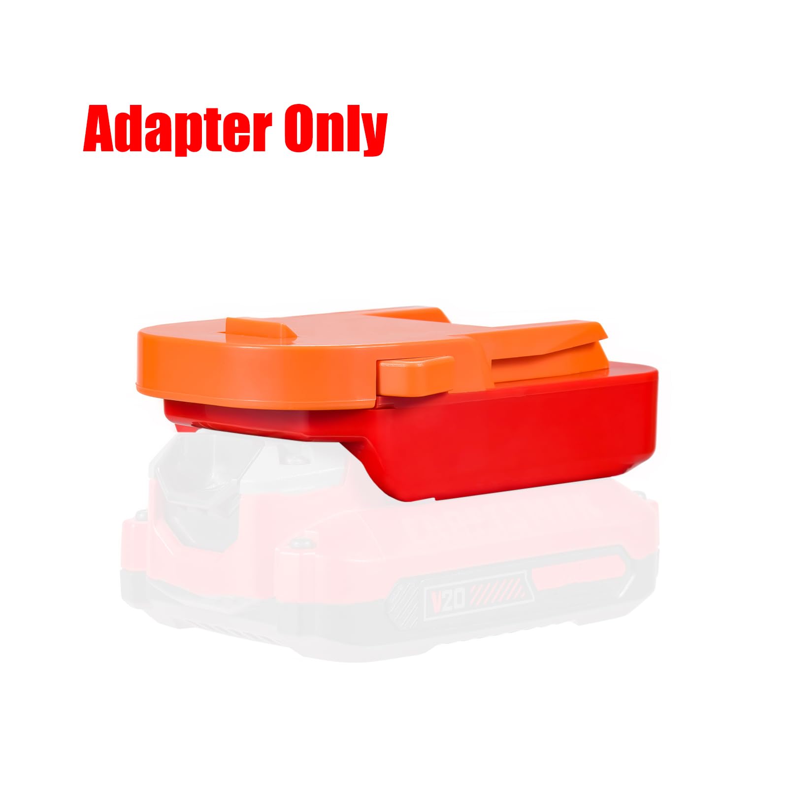 Adaptador de actualización para herramientas Ridgid de 18 V, compatible con baterías Craftsman New de 20 V (tipo V20), incluye 1 adaptador