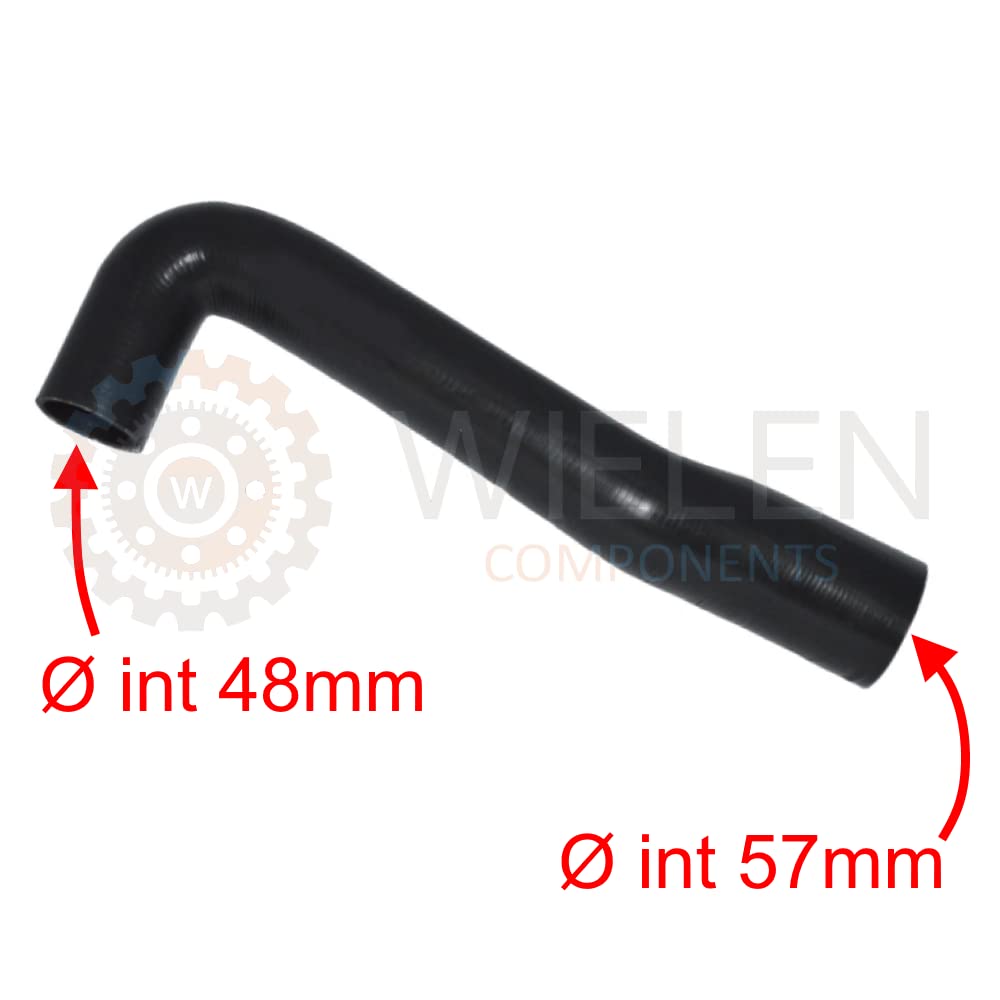 Compatible con manguito Intercooter tubo de aire Renault Mascott 3.0 DCI DXi 2004-2015 010580729