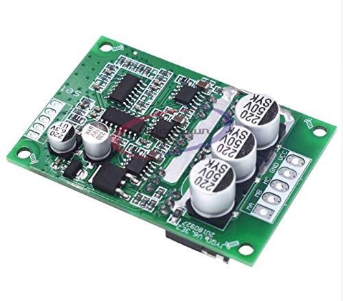 DC 12V-36V 24V 500W PWM Brushless Motor Controller Hall Motor Balancing Automotive Balanced BLDC Car Driver Control Board Module