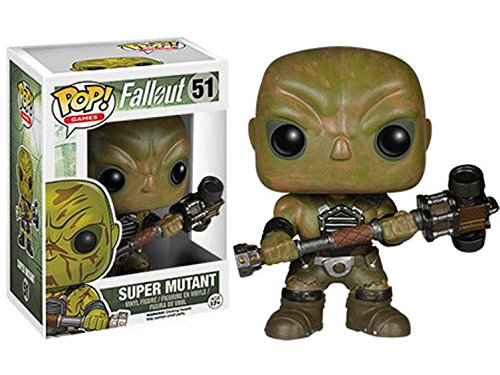 Figurine Pop Games Fallout Super Mutant en vinyle avec sa boîte de protection ToyBop