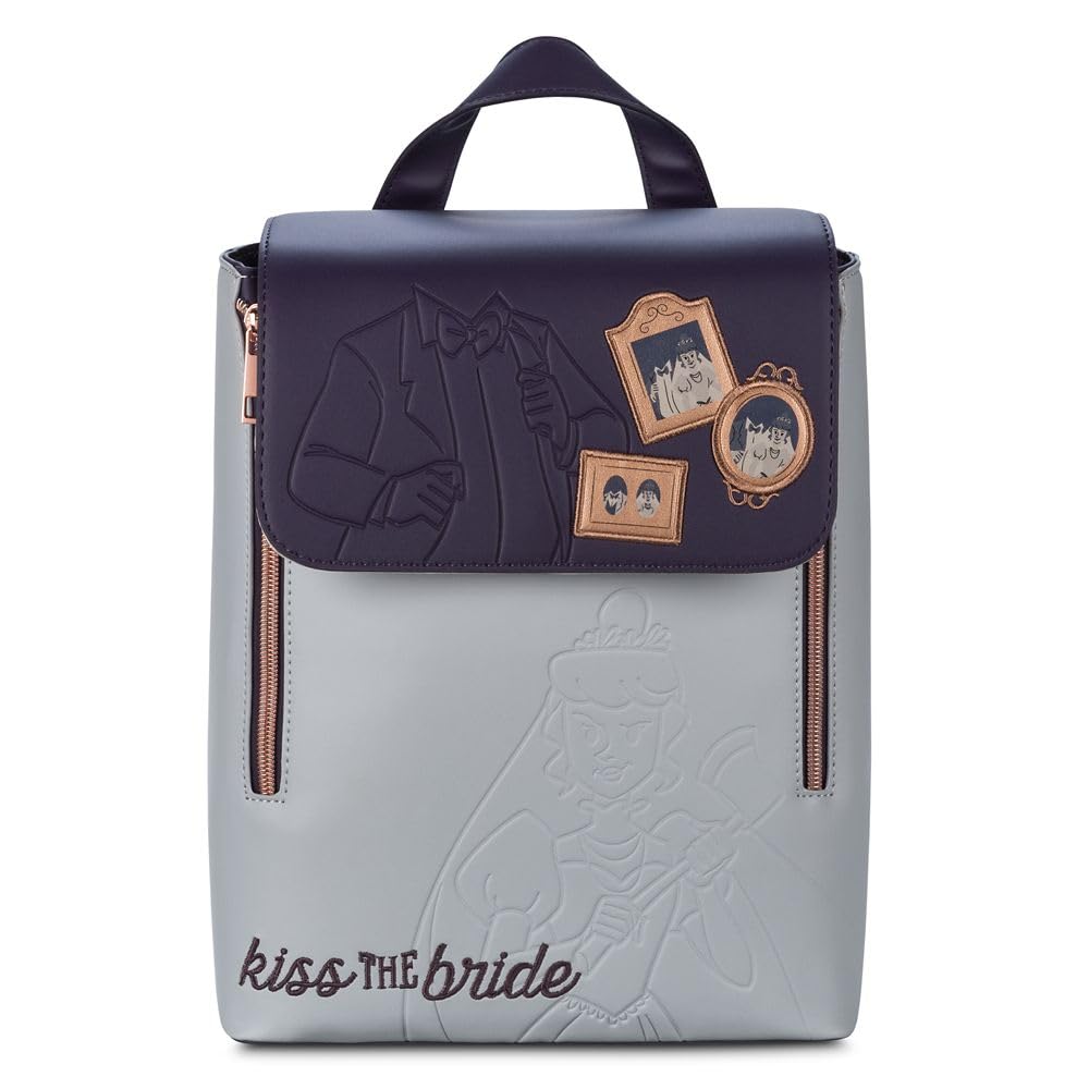 WDW Theme Parks The Bride Mini Backpack – The Haunted Mansion, Grey, Mini Backpack