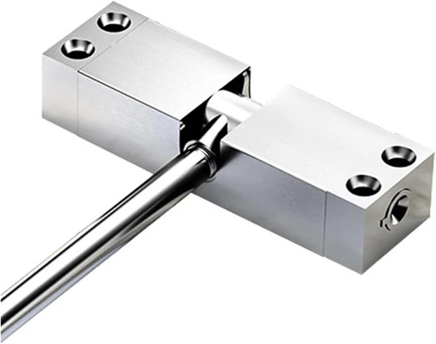 A21I - Silver Automatic, Adjustable Spring Door Closer