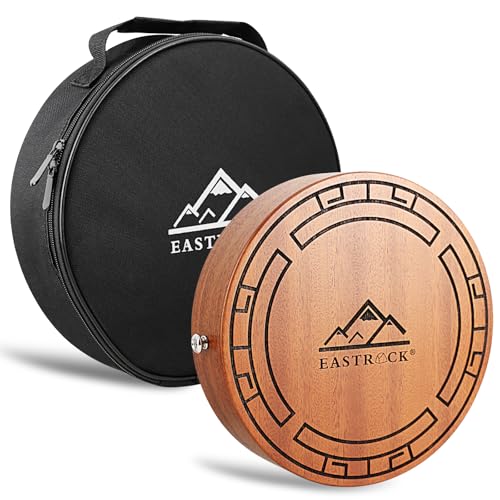 EASTROCK Portable Travel Cajon Wooden Hand Drum...