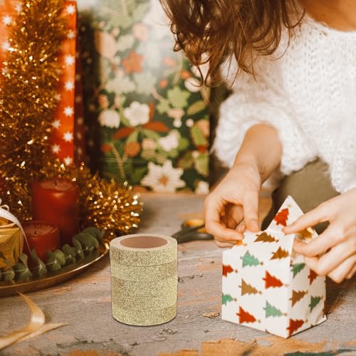 Cinta Washi decorativa SECFOU para decorar agendas sin manchas de purpurina 4