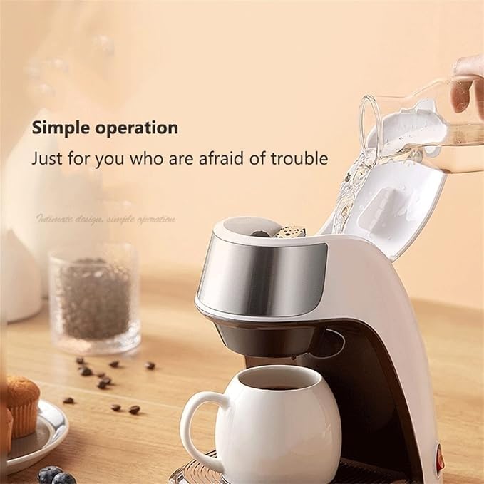 Machine à café portative, machine goutteur de thé pour brassage, petite utilisation bureau semi-automatique