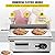 VEVOR 14" Commercial Electric Griddle,110V 1500W Electric Countertop Griddle Non-Stick Restaurant Teppanyaki flat top Grill Stainless Steel 122°F-572°F Adjustable Temperature Control