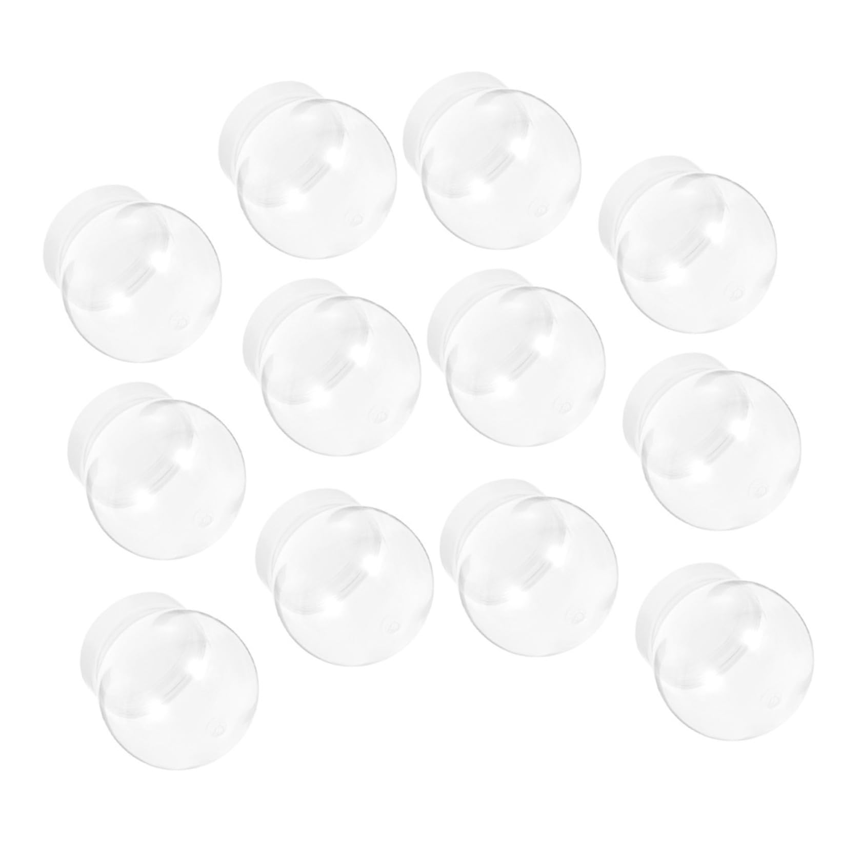 Esferas transparentes de plástico ELAYARD de 150 ml para decorar tu árbol de Navidad DIY