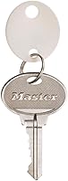 Master Lock 7116D White Plastic Key Tags, 20-Pack | Durable, Easy-Install Key Organizers