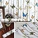 Peel and Stick Wallpaper Removable Butterfly Wall Paper Decorative Self Adhesive Shelf Drawer Liner Roll 17.7 Inch by 9.8 Feet