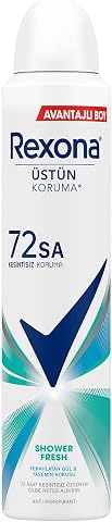 Rexona Kadın Sprey Deodorant Shower Fresh 72 Saat Kesintisiz Üstün Koruma 200 ml