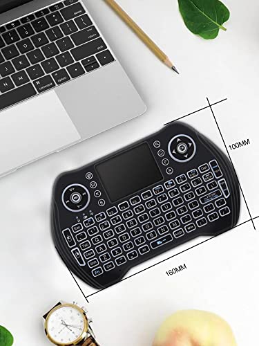 RUPA Mini Wireless Keyboard, Smart TV Box Keyboard with USB Receiver ...