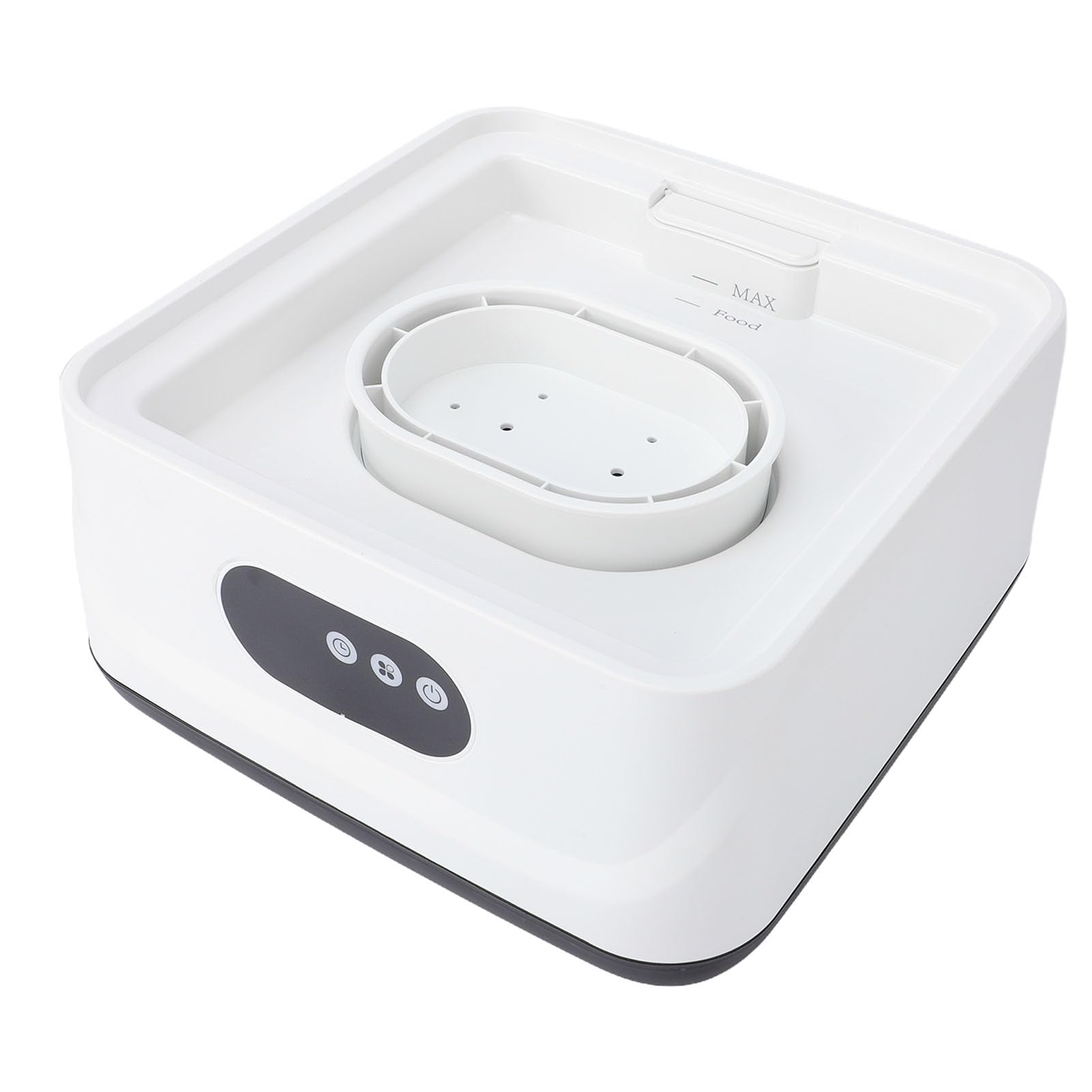 Luocute Elektrischer Dampf-Babyflaschentrockner, 2-in-1-Doppelschicht-Babyflaschentrockner für 6 Bis 12, All-in-One-Reinigungsmaschine für zu Hause (EU-Stecker)