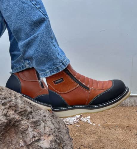 Image of King Welt Ultra Flex 6 inch 337 Zipper Double Density Lightweight Men Work Boots