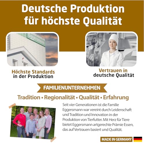 Eggersmann Mein Pferdefutter 1kg Pferde-Leckerlis | Lecker Bricks für Pferde & Ponys | Getreidefrei & kalorienarm | Perfekt als Belohnung & für zwischendurch | Höchste Qualität | Pferde-Zubehör