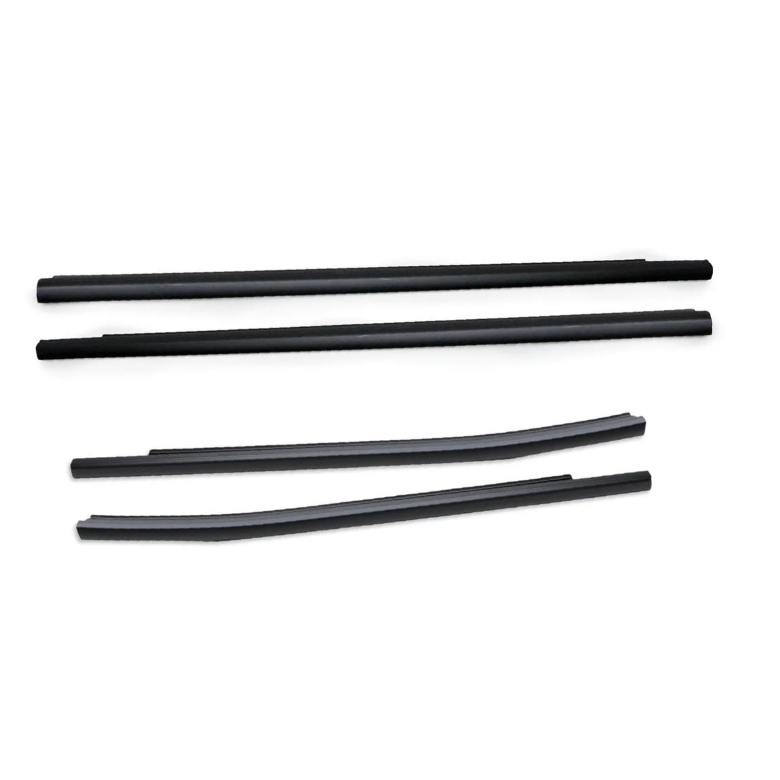 Tudexx One Color Car Weather Stripping Compatible With For Everest 2016-2022 For Ranger T6 2011-2021 4Pcs Outer Windows Door Sealing Belt Moulding Trim Ab3926201a39ae