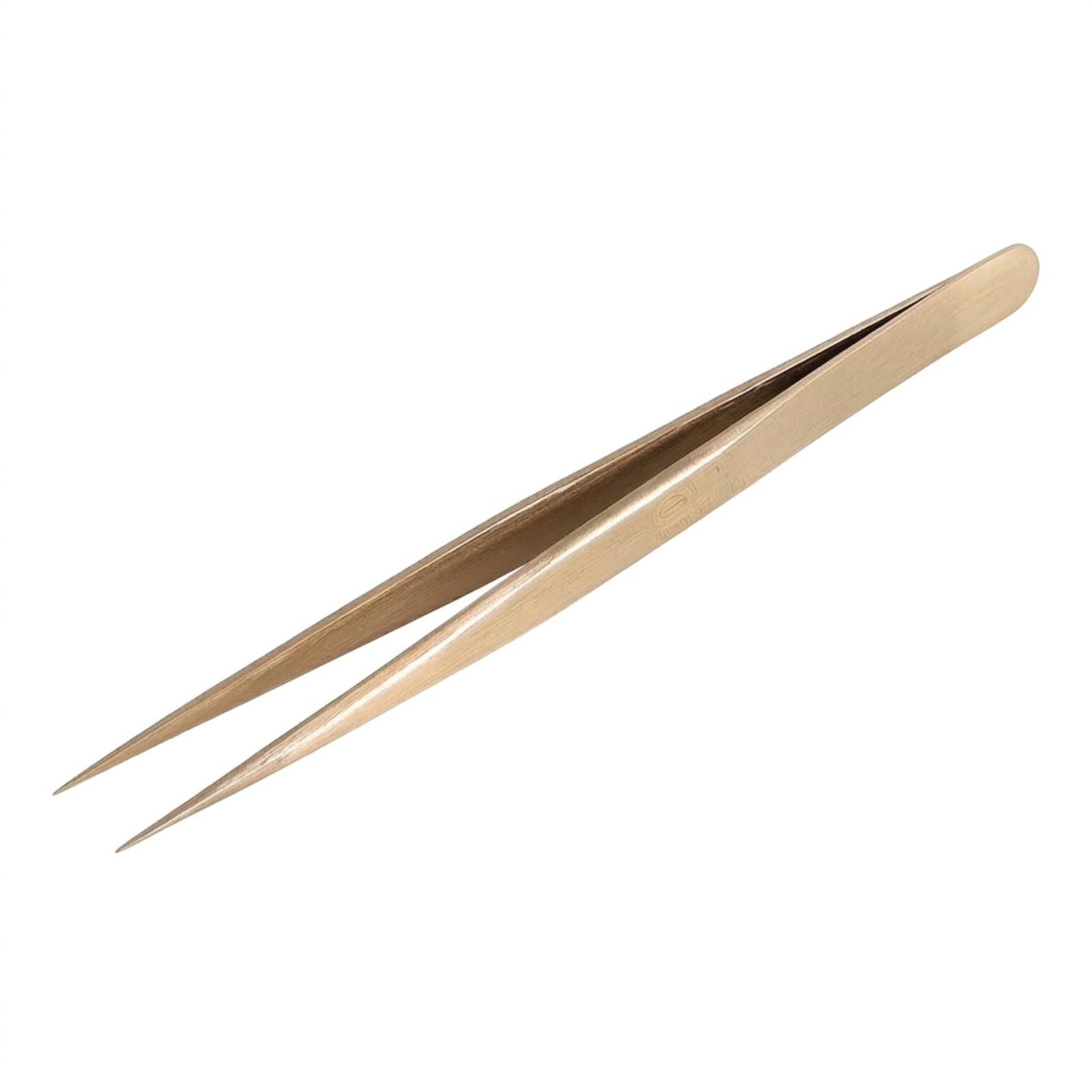 Baoblaze Pinzetta di Precisione Professionale Pinzette Pinzetta a Punta Fine Pinzette di Ottone Punta Sottile Profilo Stretto Controllo dei Piccoli Pezzi