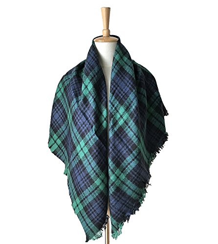 Jastore® Kids Girls Boys Stylish Grid Warm Blanket Scarf Gorgeous Wrap Shawl3