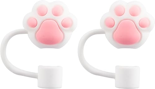 Tapa de popote compatible con Stanley de 4030 onzas, The Quencher H2.0 Flowstate Tumbler Handle Topper para accesorios de taza (pajita, 2 paquetes