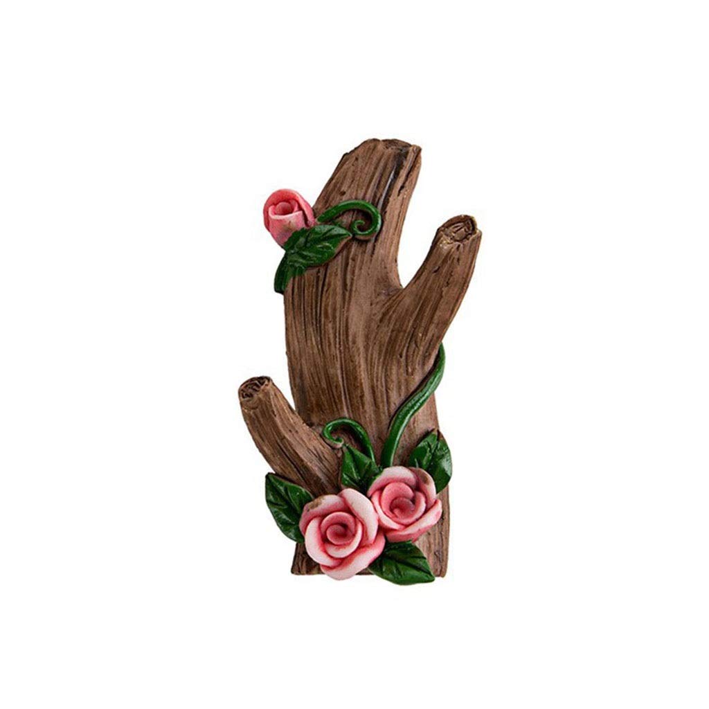 Dxtfdhb Brown Self Adhesive Hooks, Robe Hooks, Max 5Kg Branch Wall Hooks For Corridor Living Room Bedroom-2 Pack(Brown)