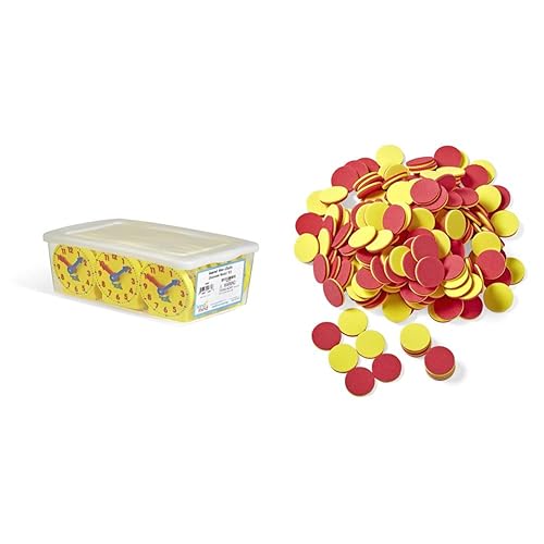 Miniatura 9 de hand2mind -42836 Juego de relojes con engranajes para el aula (juego de 24)