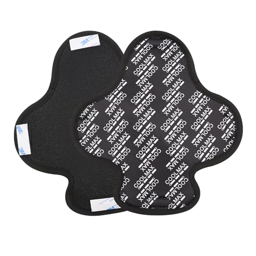 Scettar 2 Pezzi Fodera per Casco Moto, Traspirante e Assorbe il Sudore Sottocasco Moto, Taglia Unica Caschi Fodera, Imbottitura Moto Facile da Rimuovere e Installare, Pad for Accessori Caschi Moto