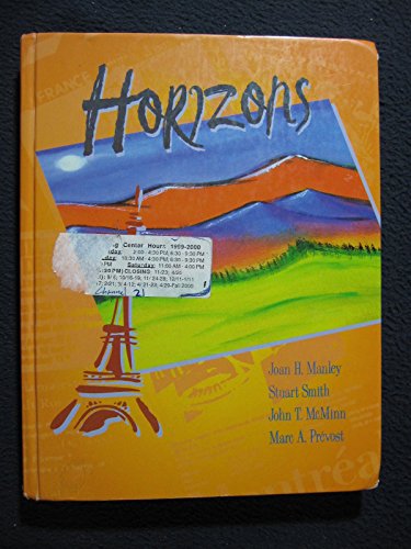 Horizons 0838470602 Book Cover