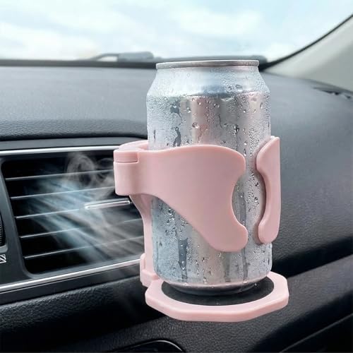 Portavasos para Auto con Soporte Ajustable Anti-Derrame Rosa miniatura 4