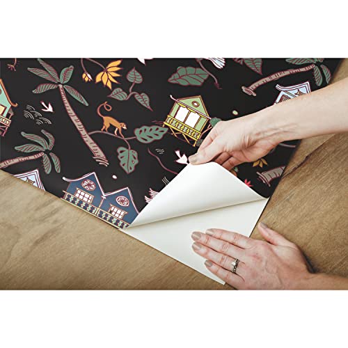 Papel pintado Calypso Jungle lavable y reposicionable RoomMates 4