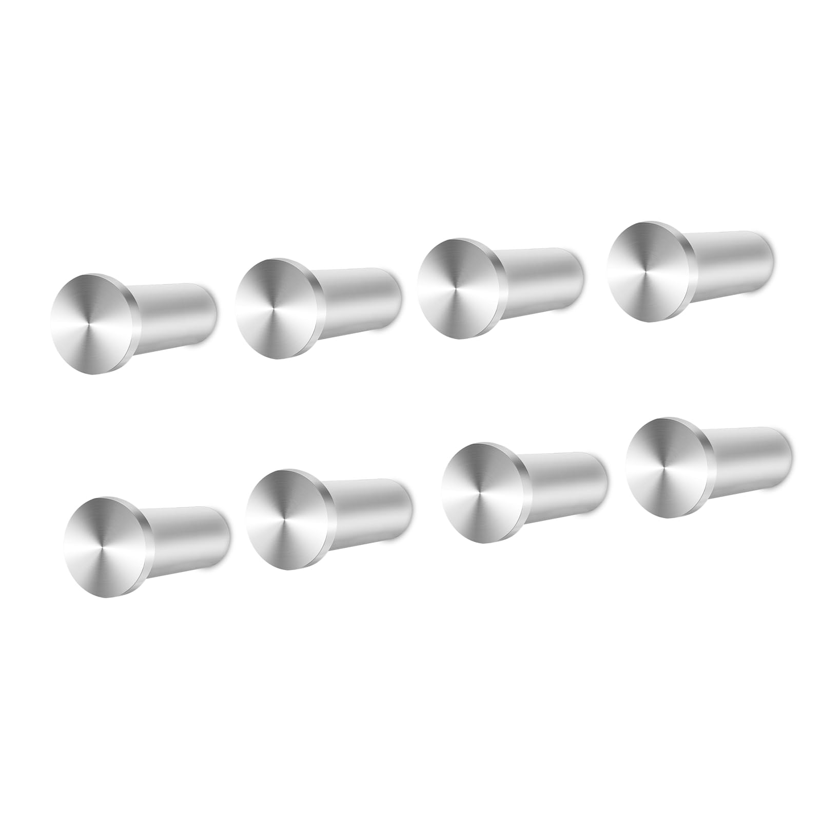 Kapstok 6 Haaks Vierkante Buis Gun Metal