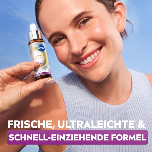 NIVEA LUMINOUS630 Skin Glow Instant Glow Serum, hocheffektives, leichtes Gesichtsserum für strahlende und ebenmäßige Haut… – Ansicht 5