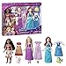 Disney Princess Royal Fashions and Friends, Fashion Doll 3-Pack, Ariel, Moana, and Rapunzel, Toy for Girls 3 Years and Up